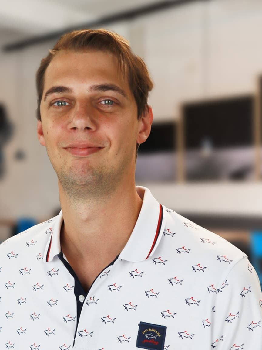 Portrait of Ruben van Melsen, founder of SUUS.